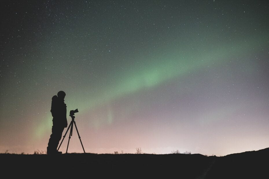 Photographier les aurores boréales en Islande